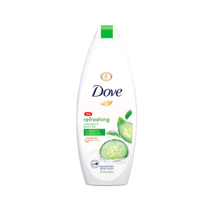 Dove cumcumber & green tea body wash
