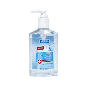 Lucky Hand Sanitizer.
