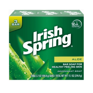 Irish Spring Soapbar Aloe.