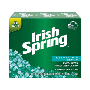 Irish Spring Soapbar Deep Action Scrub