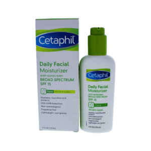 Cetaphil Daily Facial Moisturizer with Sunscreen Broad Spectrum SPF 15