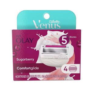 Gillette Venus Plus Olay Sugarberry Comfortglide Cartridge