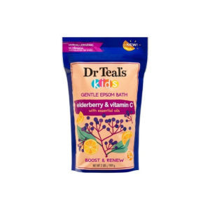 Dr Teals Kids Gentle Epsom Bath Elderberry & Vitamin C With Essential Oils