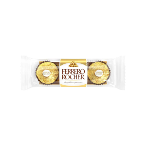 Ferrero Rocher Fine Hazelnut Chocolates 3 Pcs