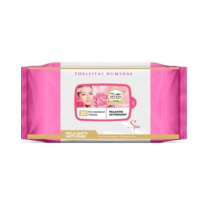 Nevada Pre-Moistened Tissues Rose