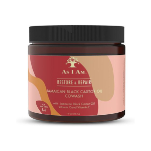 As I Am Restore & Repair Jamiacan Black Castor Oil Cowash