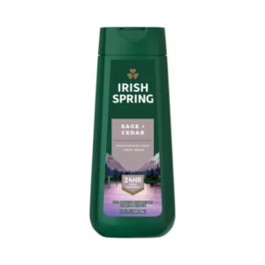 Irish Spring Bodywash Sage + Cedar.